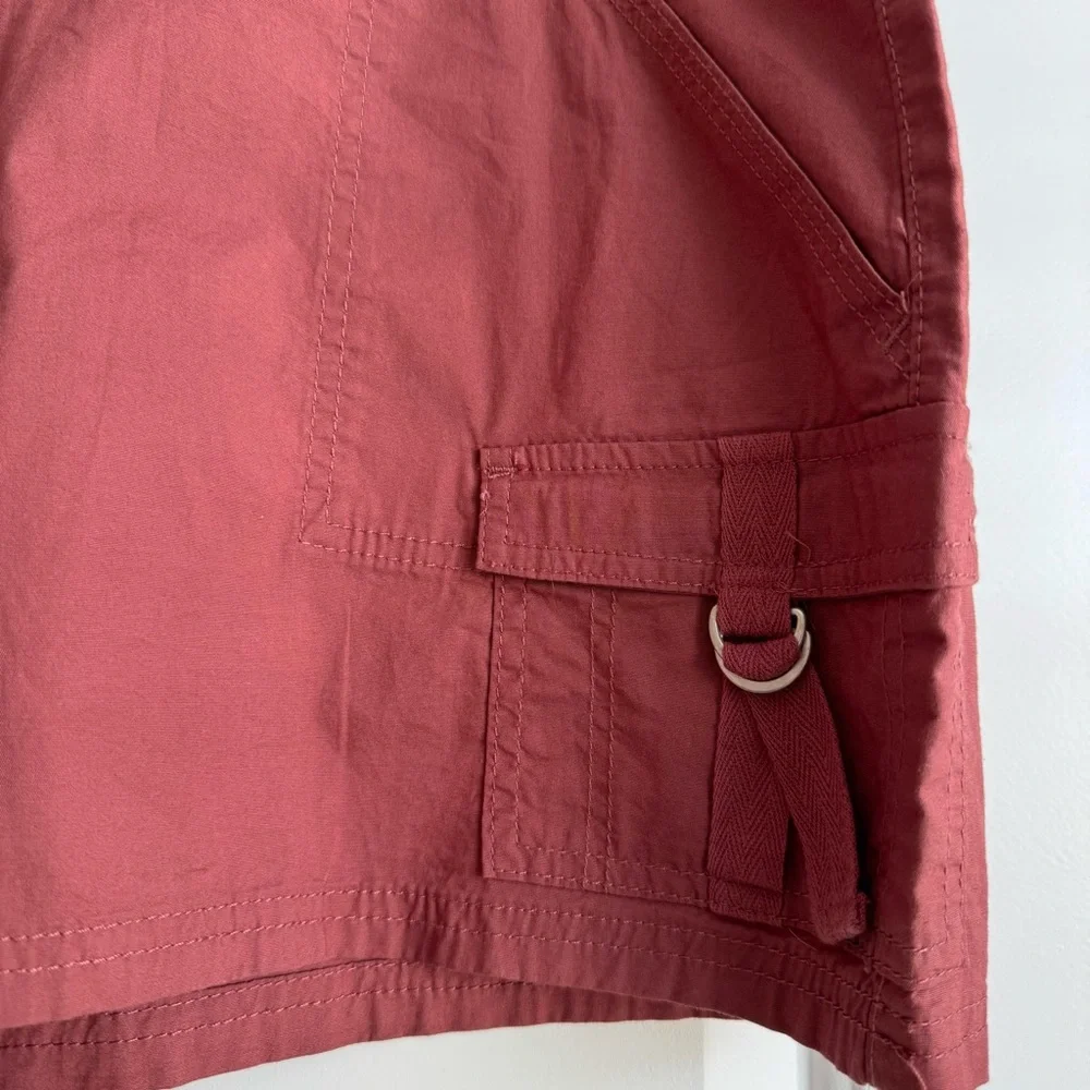 Vanilla Star Cargo Utility Mini Skirt XXL Rose